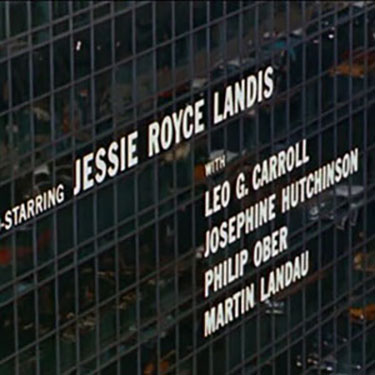 North by Northwest Title Sequence